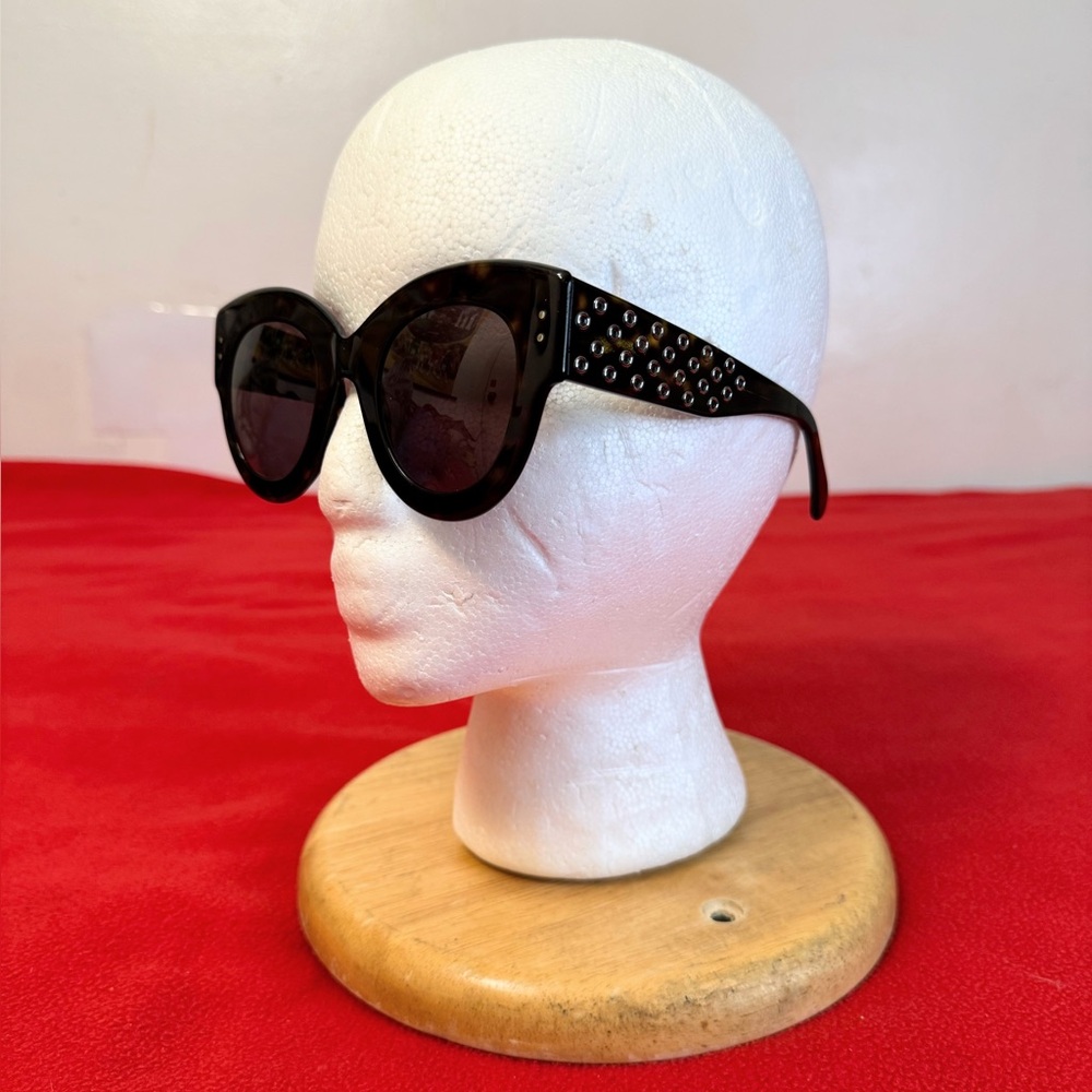 Alaia Paris Tortoise Cat Eye Brown Lens Women’s Sunglasses AA0028S 48-26 (Read